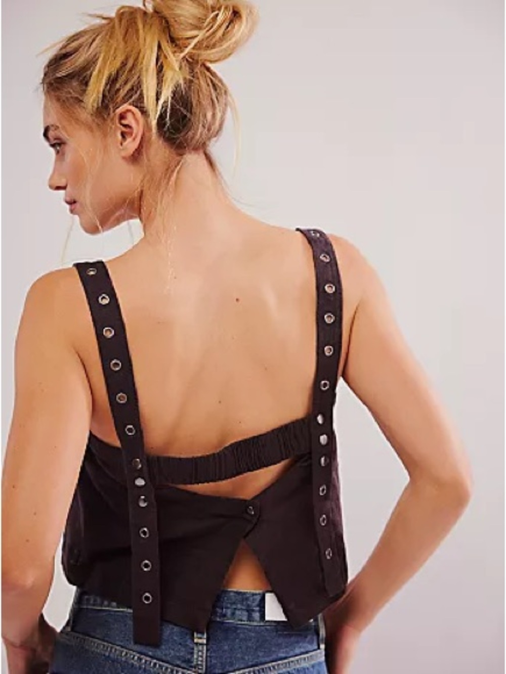 Free People • Syd Grommet Linen Tank - Picture 1 of 16